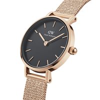 Armbanduhr Daniel Wellington Dame Petite Pressed Melrose in Stahl DW00100440 - DW00100440